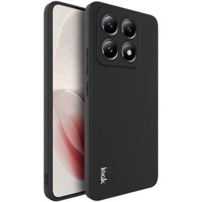 Xiaomi 14T "Imak" hard silicone TPU black case - back | Priedai.lt