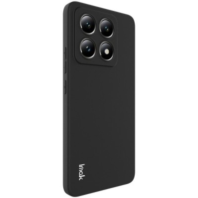 Xiaomi 14T "Imak" hard silicone TPU black case - back | Priedai.lt