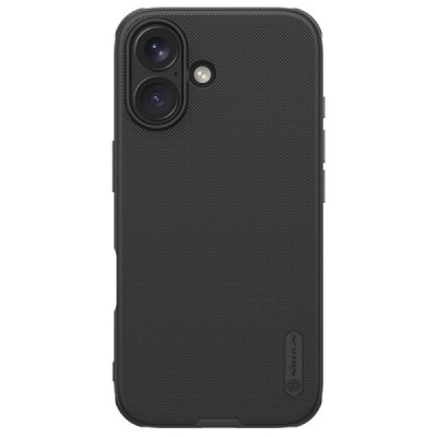 Apple iPhone 16  "Nillkin" Frosted Shield Pro Magnetic black case, cover | Priedai.lt
