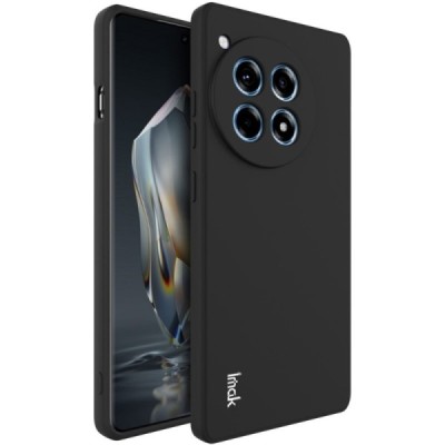 OnePlus 12R / Ace 3 "Imak" hard silicone TPU black case - back | Priedai.lt