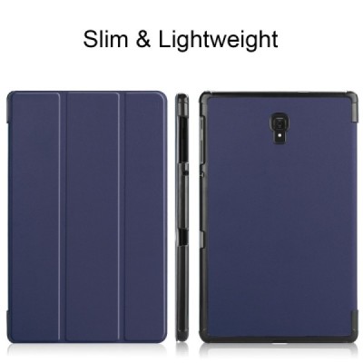 Samsung Galaxy Tab A 10.5 2018 (T590,T595) Flip Book Case - Blue (foldable) | Priedai.lt
