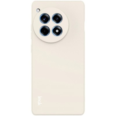 OnePlus 12R / Ace 3 "Imak" hard silicone TPU black case - beige | Priedai.lt