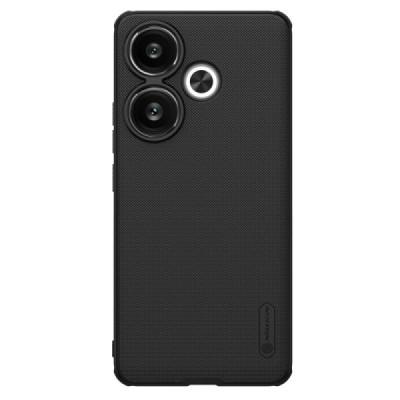 Nillkin Frosted Shield Xiaomi Poco F6 5G Black Plastic Case Cover - Black | Priedai.lt