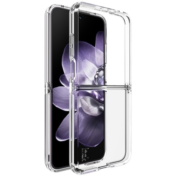 "Imak" hard silicone (TPU) case - transparent (Xiaomi Mix Flip 5G)