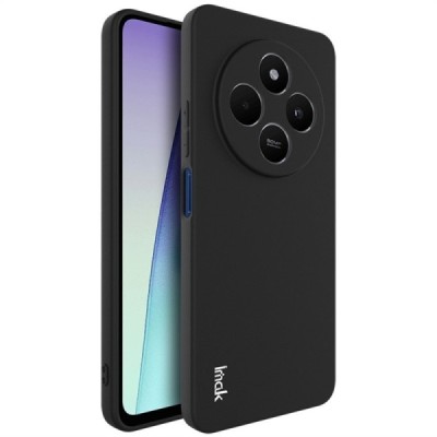 Xiaomi Redmi 14C, 14R, A4, Poco C75 4G "Imak" hard silicone TPU black case - back | Priedai.lt