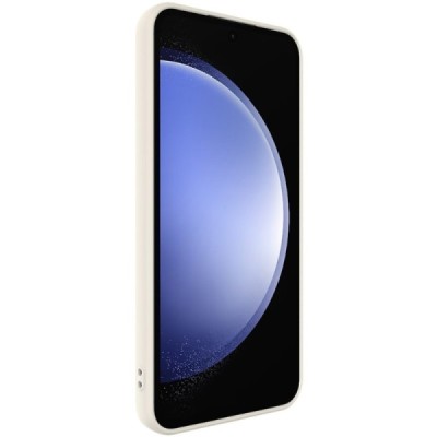 Samsung Galaxy S24 FE "Imak" hard silicone TPU black case - beige | Priedai.lt