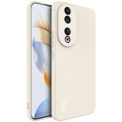 Huawei Honor 90 „Imak“ kieto silikono TPU smėlio spalvos dėklas - nugarėlė | Priedai.lt
