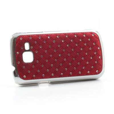 Samsung Galaxy Trend II S7570 elegantiškas raudonas dėklas su blizgučiais / Priedai.lt