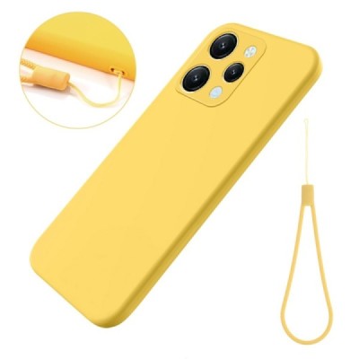Xiaomi Redmi 12 4G Shell kieto silikono (TPU) dėklas geltonas - nugarėlė | Priedai.lt