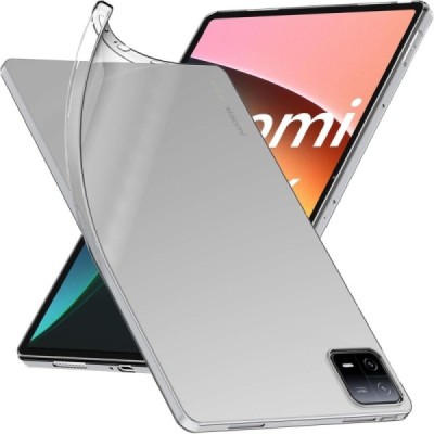 Xiaomi Pad 6 (Pad 6 Pro) kieto silikono TPU skaidrus dėklas - nugarėlė | Priedai.lt
