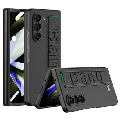Samsung Galaxy Fold5 5G (SM-F946B) GKK Band Glass plastikinis juodas dėklas - nugarėlė | Priedai.lt