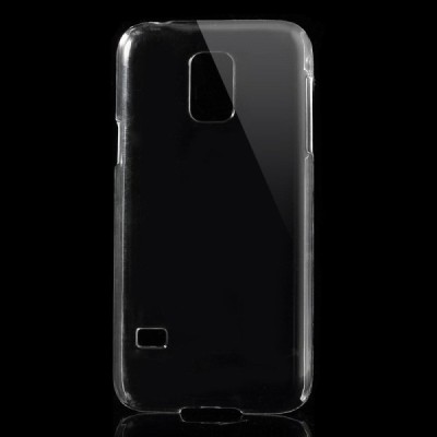 Samsung Galaxy S5 mini G800 plastikinis skaidrus (permatomas) dėklas - nugarėlė / Priedai.lt