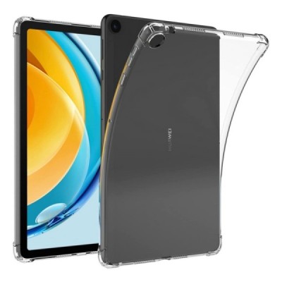 Huawei MatePad SE 10.4'' sustiprintos apsaugos kieto silikono TPU skaidrus dėklas - nugarėlė | Priedai.lt
