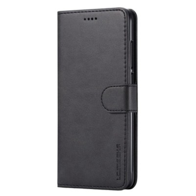 „Lc.Imeeke“ Xiaomi Redmi 5 Plus juodas odinis atverčiamas dėklas | Priedai.lt