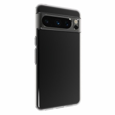 Google Pixel 8 Pro kieto silikono TPU skaidrus dėklas - nugarėlė | Priedai.lt