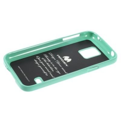 Samsung Galaxy S5 mini G800 mėtinis Mercury TPU kieto silikono dėklas / Priedai.lt