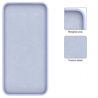 Samsung Galaxy S23 FE (Fan Edition) Shell kieto silikono (TPU) dėklas violetinis - nugarėlė | Priedai.lt