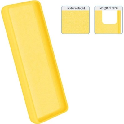 Samsung Galaxy S23 FE (Fan Edition) Shell kieto silikono (TPU) dėklas geltonas - nugarėlė | Priedai.lt
