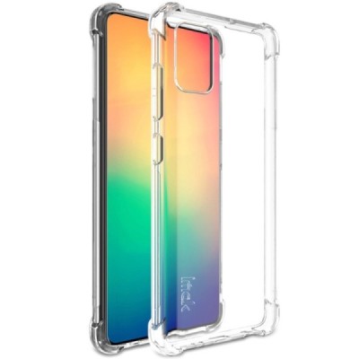 Samsung Galaxy A51 (A515) Imak sustiprintos apsaugos kieto silikono TPU skaidrus dėklas - nugarėlė | Priedai.lt