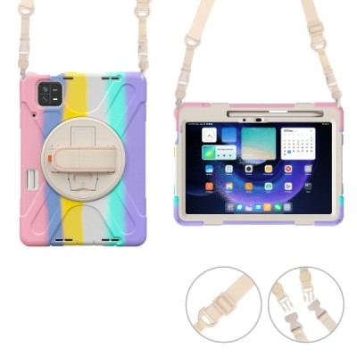 Xiaomi Pad 6 (Pad 6 Pro) sustiprintos apsaugos (360°) spalvotas dėklas - nugarėlė | Priedai.lt