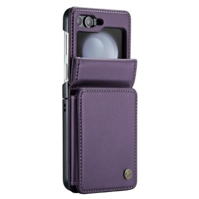 Samsung Galaxy Flip5 5G (SM-F731B) „CaseMe“ Wallet plastikinis violetinis dėklas - nugarėlė | Priedai.lt