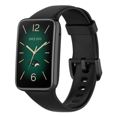 Išmaniojo laikrodžio Xiaomi Mi Band 7 Pro kieto silikono (TPU) juoda apyrankė | Priedai.lt