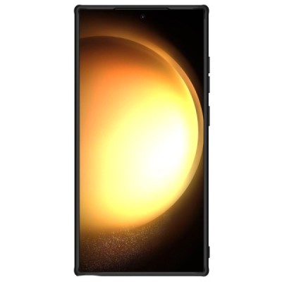Samsung Galaxy S24 Ultra (SM-S928) „Nillkin“ CamShield Pro Magnetic juodas dėklas, nugarėlė su kameros apsauga | Priedai.lt