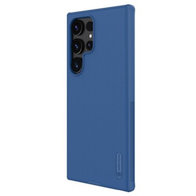 Samsung Galaxy S24 Ultra (SM-S928) „Nillkin“ Frosted Shield Pro mėlynas dėklas - nugarėlė | Priedai.lt