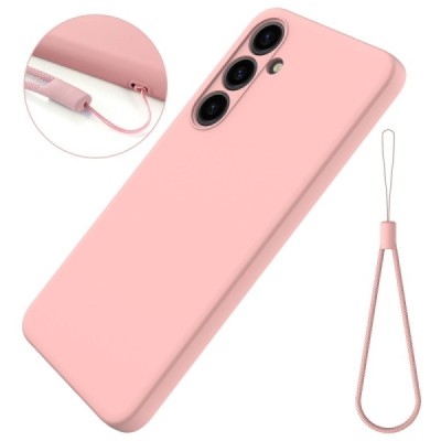 Samsung Galaxy S24+ (SM-S926) Shell kieto silikono (TPU) dėklas rožinis - nugarėlė | Priedai.lt