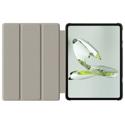 OnePlus Pad Go (Oppo Pad Air 2) atverčiamas auksinis odinis dėklas - knygutė | Priedai.lt