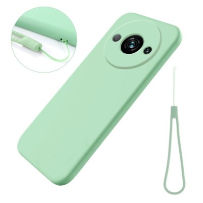 Xiaomi Redmi A3 (Poco C61) Shell kieto silikono (TPU) dėklas žalias - nugarėlė | Priedai.lt