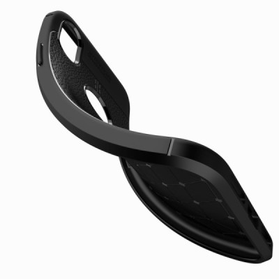 Apple iPhone Xr FOCUS kieto silikono TPU juodas dėklas - nugarėlė | Priedai.lt