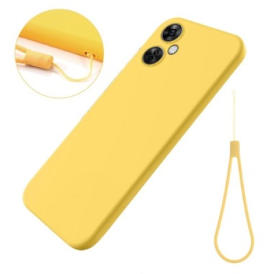 OnePlus Nord CE 3 Lite 5G Shell kieto silikono (TPU) dėklas geltonas - nugarėlė | Priedai.lt