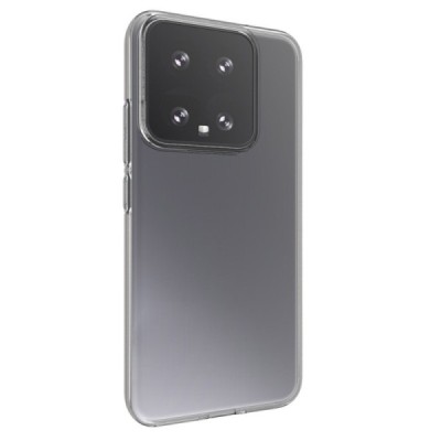 Xiaomi 14 kieto silikono TPU skaidrus dėklas - nugarėlė | Priedai.lt