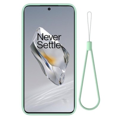 OnePlus 12 Shell kieto silikono (TPU) dėklas žalias - nugarėlė | Priedai.lt