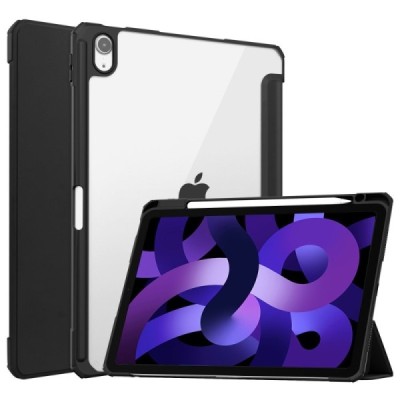 „Deluxe“ atverčiamas dėklas - juodas (iPad Air 11 2026 / iPad Air 11 2025 / iPad Air 11 2024)