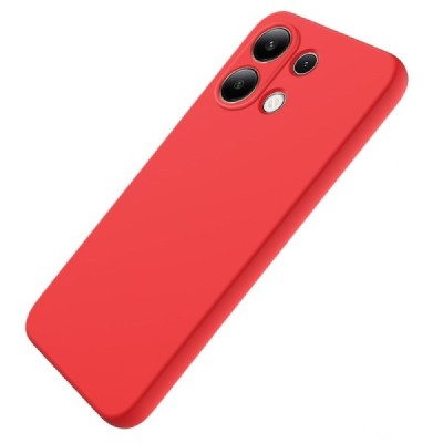 Xiaomi Redmi Note 13 4G Shell kieto silikono (TPU) dėklas raudonas - nugarėlė | Priedai.lt