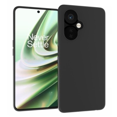 OnePlus Nord CE 3 Lite 5G kieto silikono TPU juodas dėklas - nugarėlė | Priedai.lt