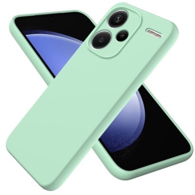 Xiaomi Redmi Note 13 Pro+ 5G Shell kieto silikono (TPU) dėklas žalias - nugarėlė | Priedai.lt