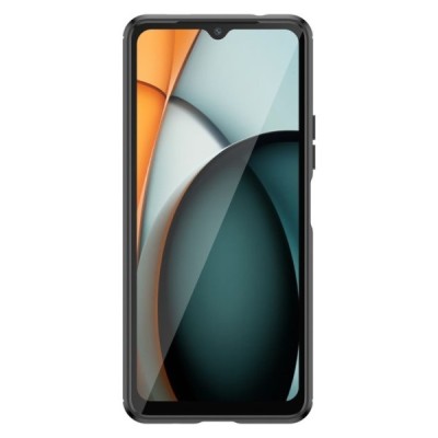 Xiaomi Redmi A3 (Poco C61) „Mofi“ Carbon kieto silikono TPU juodas dėklas - nugarėlė | Priedai.lt