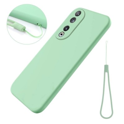 Huawei Honor 90 Shell hard liquid silicone (TPU) green case - cover | Priedai.lt