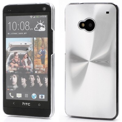 HTC One M7 sidabrinis dėklas (Dėkliukas) / Priedai.lt