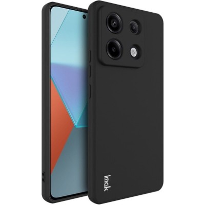 Xiaomi Redmi Note 13 Pro 5G (Poco X6 5G) „Imak“ hard silicone TPU black case - back | Priedai.lt