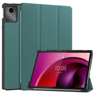 Lenovo Tab M11 (TB330FU) Flip Book Case - green (foldable) | Priedai.lt