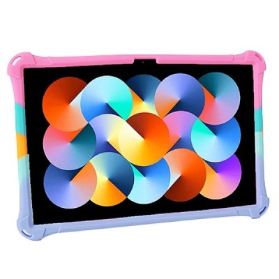 Xiaomi Redmi Pad SE 11" „Popit“ Bubble Kickstand soft silicone TPU pink case - back | Priedai.lt