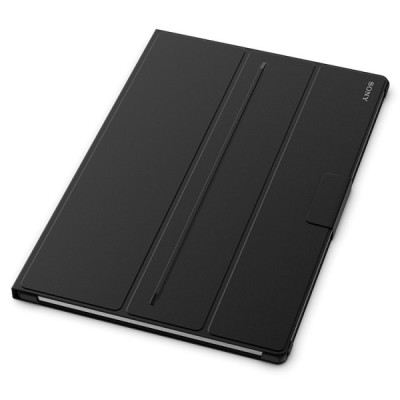 Sony Xperia Tablet Z2 originalus SCR12 atverčiamas juodas dėklas / Priedai.lt