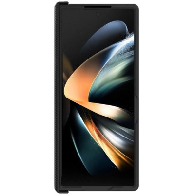 Samsung Galaxy Fold6 5G (SM-F956B) Imak Fiber black plastic case - back | Priedai.lt
