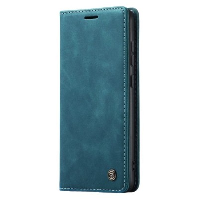 Samsung Galaxy S24 (SM-S921) CaseMe Retro Solid Flip Case Book - Green | Priedai.lt