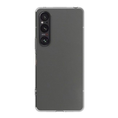 Sony Xperia 1 VI hard silicone (TPU) clear, transparent case - cover | Priedai.lt