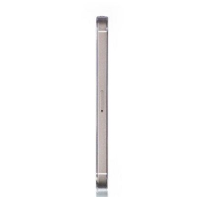 Hoco Light Apple iPhone SE (5, 5s) baltas skaidrus plastikinis plonas dėklas / Priedai.lt